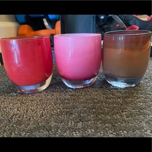 Glassy baby Valentine red